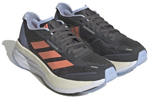 (Women) adidas Adizero Boston 11 'Grey Coral Fusion' HQ3698 Lookbook (Women) adidas Adizero Boston 11 'Grey Coral Fusion' HQ3698