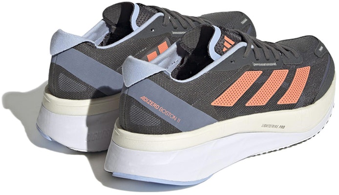 (W) adidas Adizero Boston 11 'Kelabu Coral Fusion' HQ3698 Shop (W) adidas Adizero Boston 11 'Kelabu Coral Fusion' HQ3698