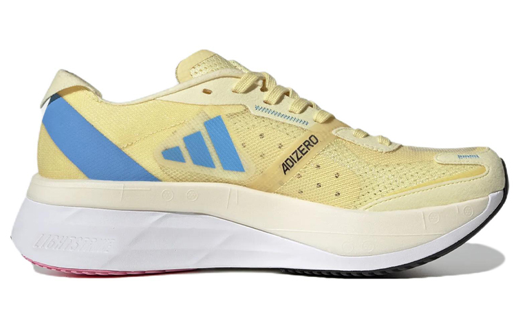 Order adidas Adizero Boston 11 Berlin 舒適 透氣 低筒 跑步鞋 男女款 黃