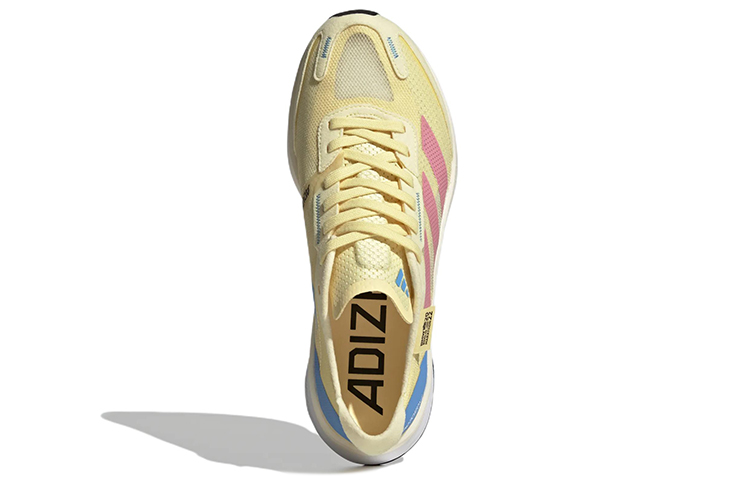 Purchase adidas Adizero Boston 11 Berlin 舒適 透氣 低筒 跑步鞋 男女款 黃