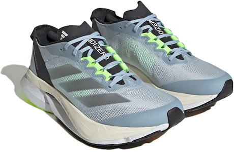 adidas Adizero Boston 12 防滑耐磨 低筒 跑步鞋 女款 藍銀黑 Lookbook adidas Adizero Boston 12 防滑耐磨 低筒 跑步鞋 女款 藍銀黑