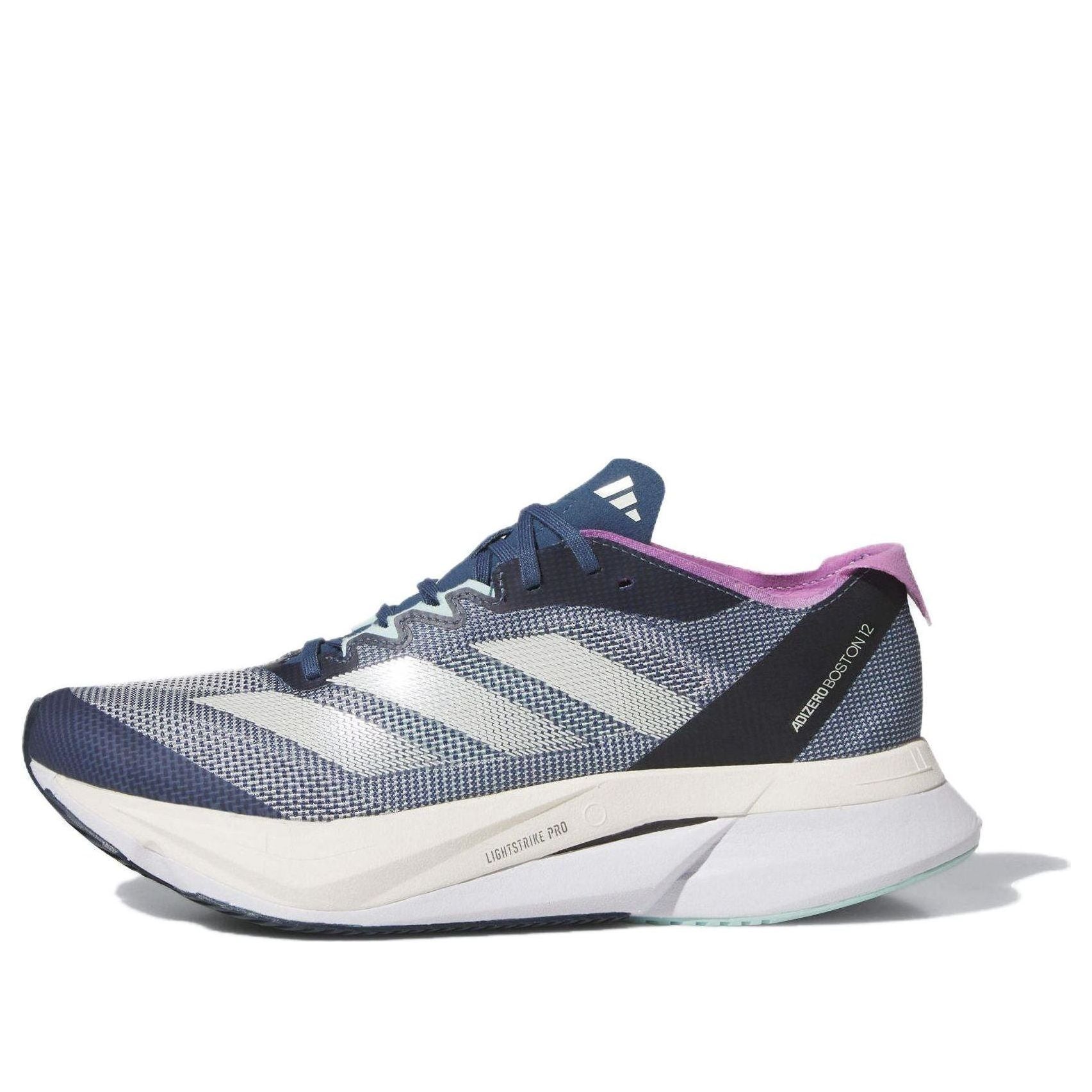 (Women) adidas Adizero Boston 12 'Preloved Ink Zero Metallic' IF9219