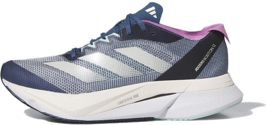 (Women) adidas Adizero Boston 12 'Preloved Ink Zero Metallic' IF9219 Buy (Women) adidas Adizero Boston 12 'Preloved Ink Zero Metallic' IF9219