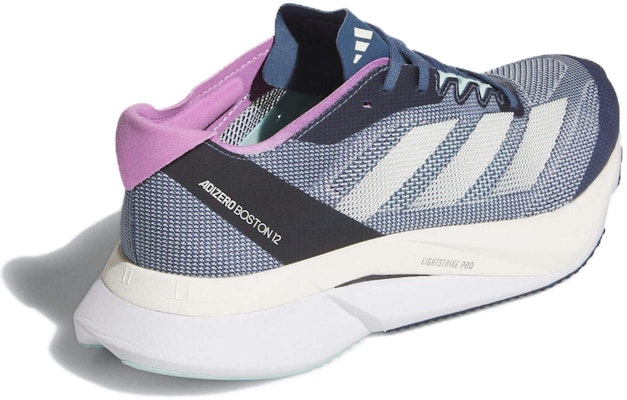 (Women) adidas Adizero Boston 12 'Preloved Ink Zero Metallic' IF9219 Lookbook (Women) adidas Adizero Boston 12 'Preloved Ink Zero Metallic' IF9219