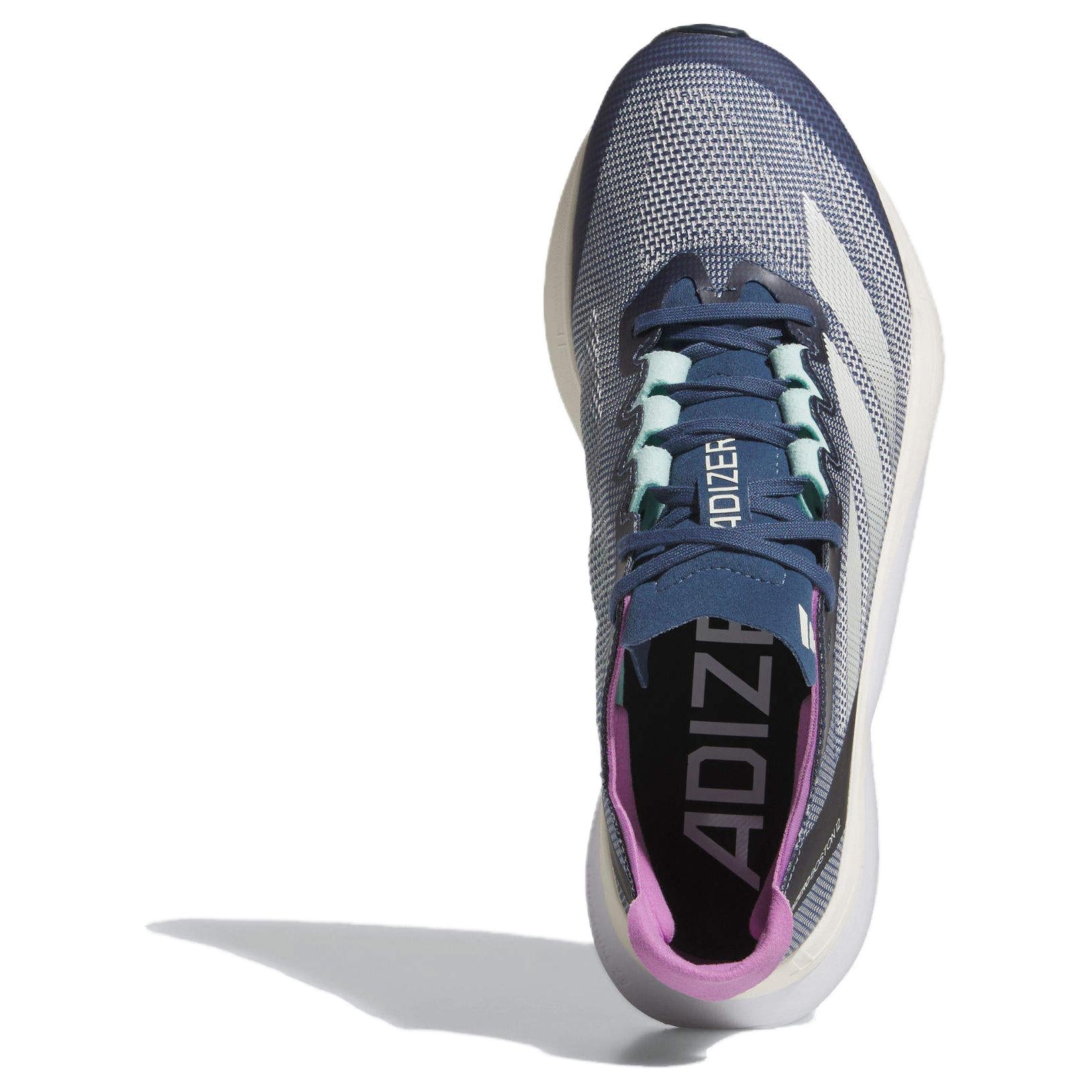 Purchase (W) adidas Adizero Boston 12 ''Preloved Ink Zero Metallic'' Sepatu Lari IF9219