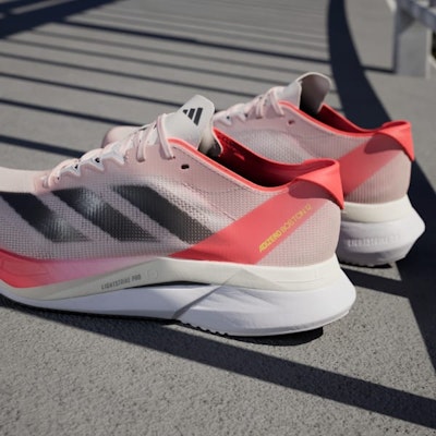 (W) adidas Adizero Boston 12「沙粉色」 IF9218 2