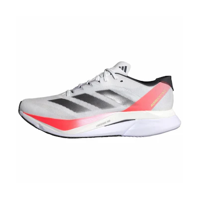 (W) adidas Adizero Boston 12 'White Aurora Solar Red'
