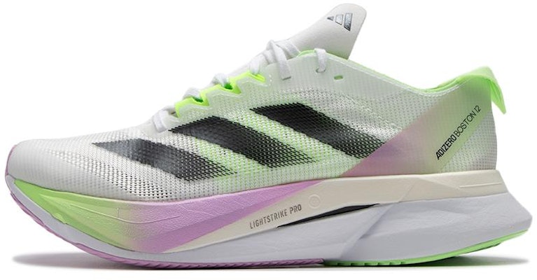(W) adidas Adizero Boston 12 'Putih Hijau' IG3328 Buy (W) adidas Adizero Boston 12 'Putih Hijau' IG3328