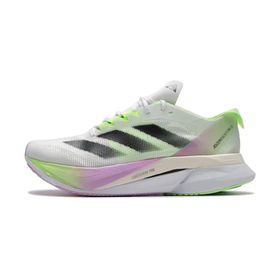 (W) adidas Adizero Boston 12 'White Green'
