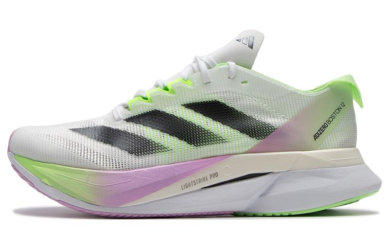 (Women) adidas Adizero Boston 12 'White Green' IG3328