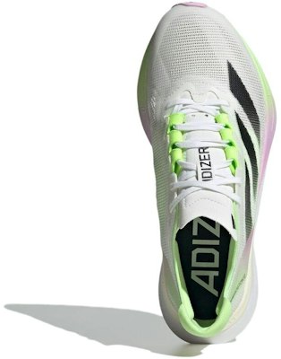 (W) adidas Adizero Boston 12 ''Wit Groen'' IG3328 Purchase (W) adidas Adizero Boston 12 ''Wit Groen'' IG3328
