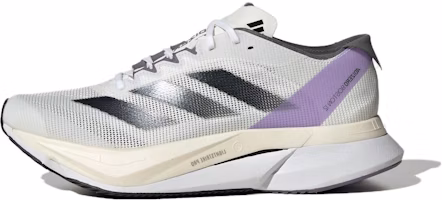 (Women) adidas Adizero Boston 12 'White Shadow Violet' ID6900 (Women) adidas Adizero Boston 12 'White Shadow Violet' ID6900