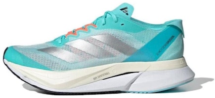 (Women) adidas Adizero Boston 12 Running Shoes 'Aqua Blue Cloud White' ID6901 (Women) adidas Adizero Boston 12 Running Shoes 'Aqua Blue Cloud White' ID6901