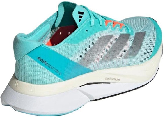 (Women) adidas Adizero Boston 12 Running Shoes 'Aqua Blue Cloud White' ID6901 Lookbook (Women) adidas Adizero Boston 12 Running Shoes 'Aqua Blue Cloud White' ID6901