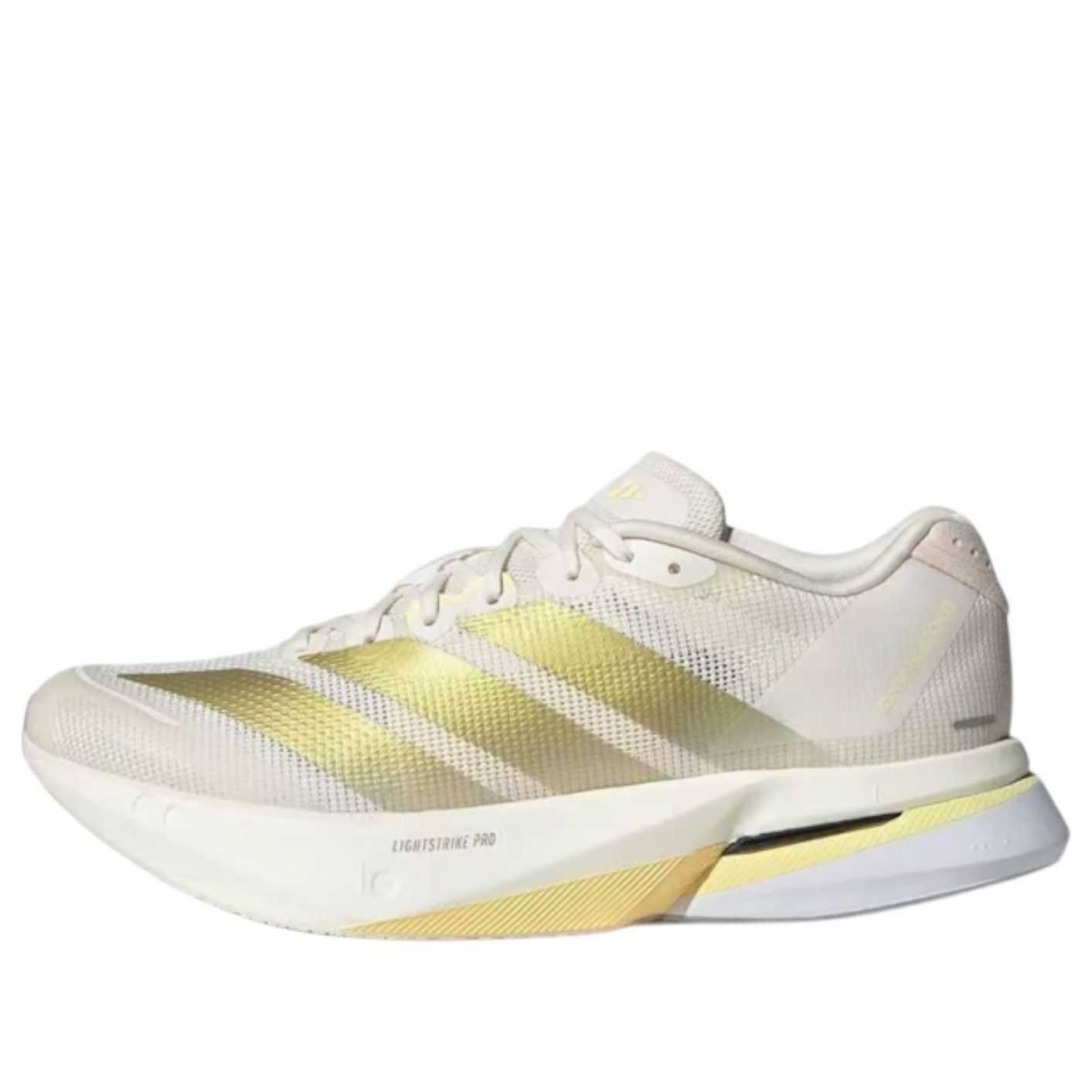 Buy (W) adidas Adizero Boston 13 'Chalk White Gold Metallic' Putih Emas JS4952