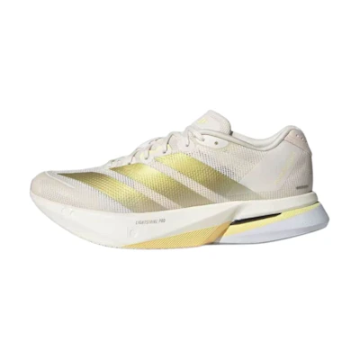 (W) adidas Adizero Boston 13 'Chalk White Gold Metallic'