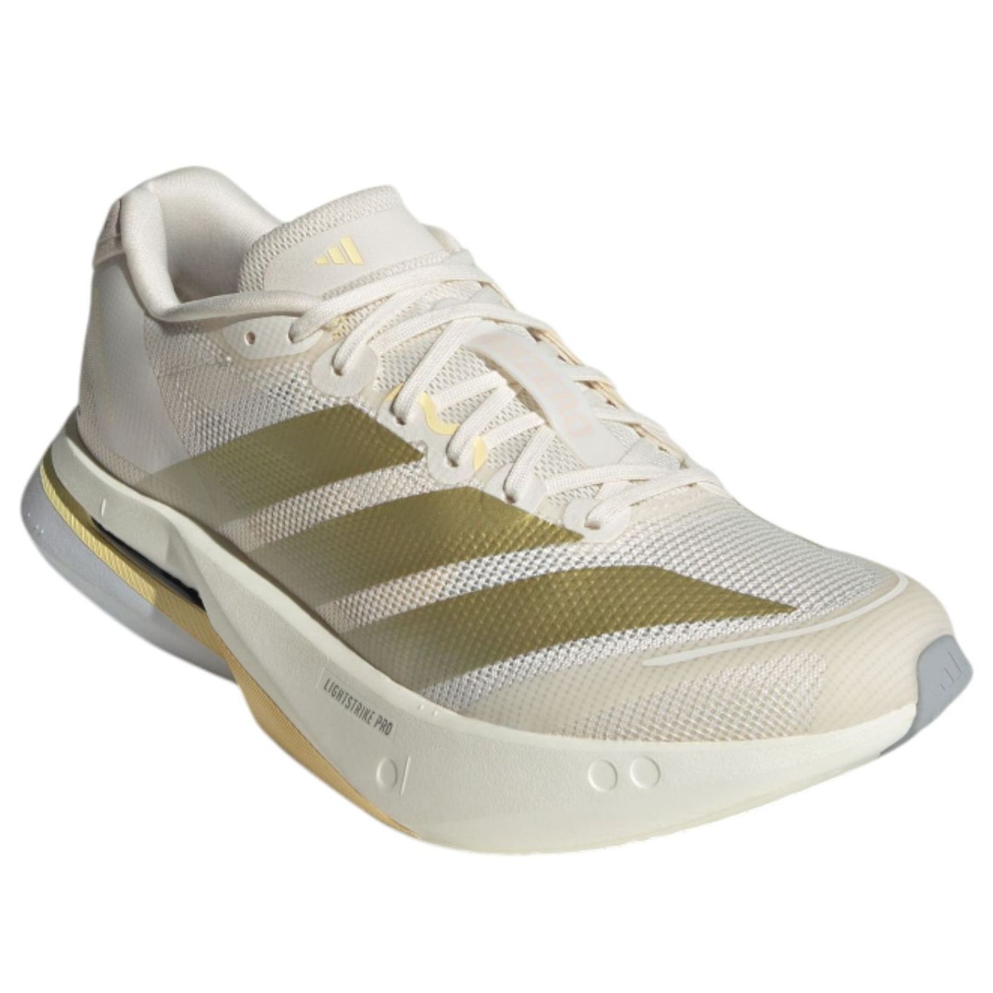 Order (W) adidas Adizero Boston 13 'Chalk White Gold Metallic' Putih Emas JS4952