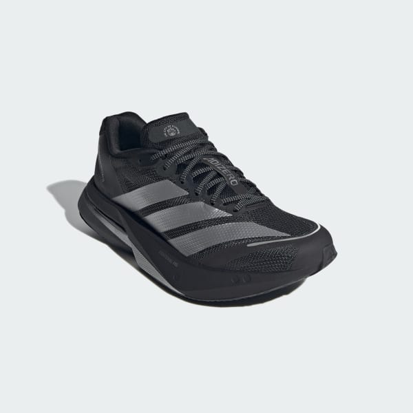 Shop (W) Adidas Adizero Boston 13 Sepatu Lari Hitam/Silver/Carbon JQ9804