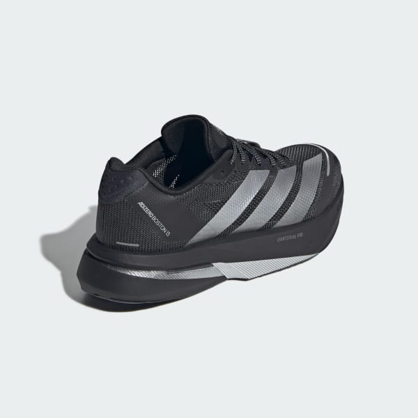 Purchase (W) Adidas Adizero Boston 13 Sepatu Lari Hitam/Silver/Carbon JQ9804