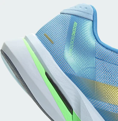 (W) adidas Adizero Boston 13 Biru Burst/Emas Metallic/Biru Glow JP9250 1