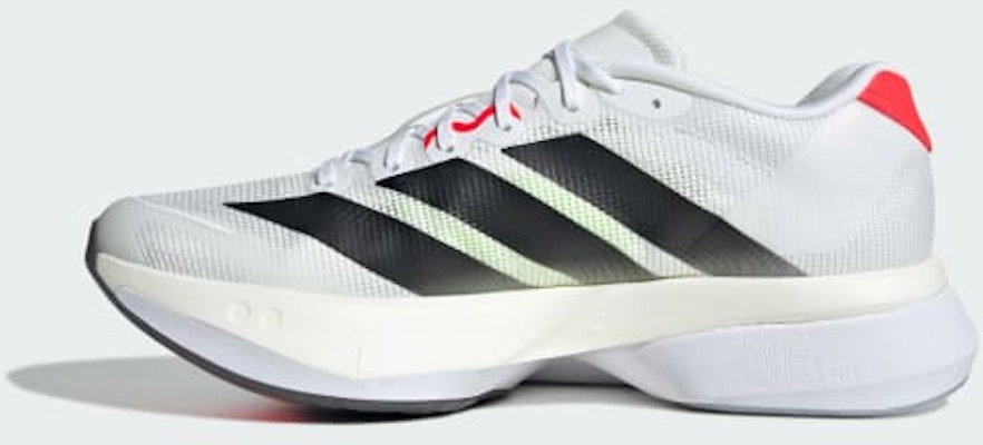 (Women) Adidas Adizero Boston 13 Cloud White/Core Black/Lucid Red JS4934 Details for (Women) Adidas Adizero Boston 13 Cloud White/Core Black/Lucid Red JS4934