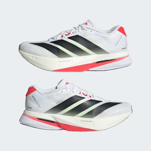 Sizing (W) Adidas Adizero Boston 13 雲白/核心黑/清晰紅 JS4934