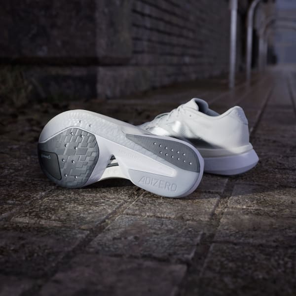 Purchase (W) Adidas Adizero Boston 13 Blanc Nuage/Argent Mat/Gris Clair JS4948