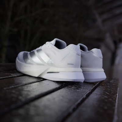 (Women) Adidas Adizero Boston 13 Cloud White/Matte Silver/Dash Grey JS4948 Details for (Women) Adidas Adizero Boston 13 Cloud White/Matte Silver/Dash Grey JS4948