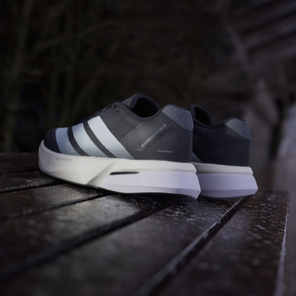 Details for (W) 아디다스 아디제로 보스턴 13 코어 블랙/클라우드 화이트/그레이 파이브 JS4958