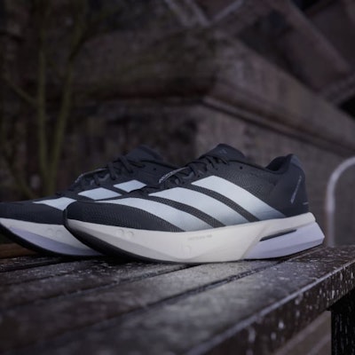 (Women) Adidas Adizero Boston 13 Core Black/Cloud White/Grey Five JS4958 2