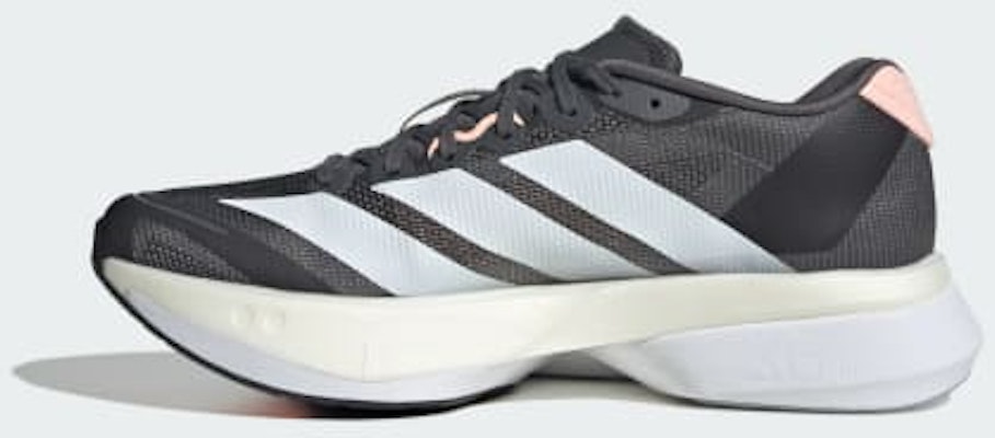 (W) adidas Adizero Boston 13 Grigio Cinque/Bianco Nuvola/Corallo Haze KH5602 Details for (W) adidas Adizero Boston 13 Grigio Cinque/Bianco Nuvola/Corallo Haze KH5602