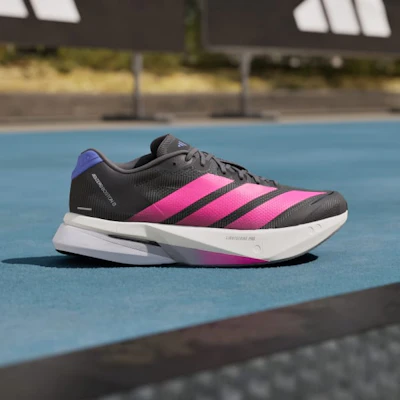 (Women) adidas Adizero Boston 13 Running Shoes Core Black/Lucid Pink/Cobalt Blue JP9247 Lookbook (Women) adidas Adizero Boston 13 Running Shoes Core Black/Lucid Pink/Cobalt Blue JP9247