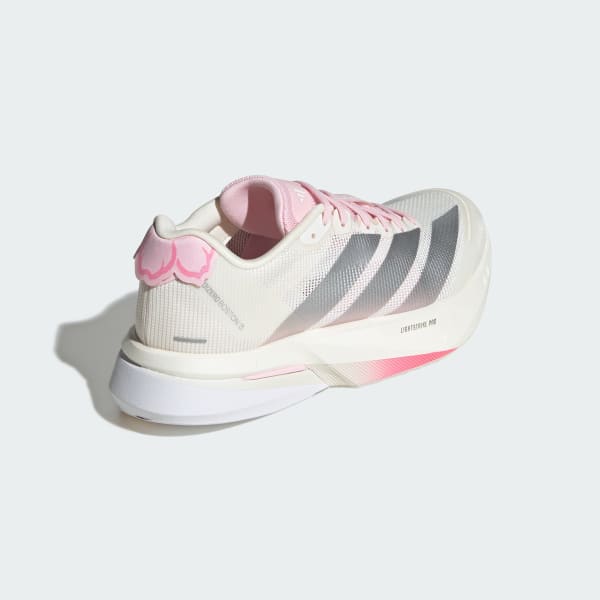 Details for (W) Adidas Adizero Boston 13 Zapatillas Running Blanco/Plateado/Rosa Claro JQ9667
