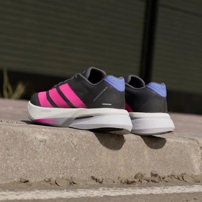 (Women) adidas Adizero Boston 13 Running Shoes Core Black/Lucid Pink/Cobalt Blue JP9247 Details for (Women) adidas Adizero Boston 13 Running Shoes Core Black/Lucid Pink/Cobalt Blue JP9247