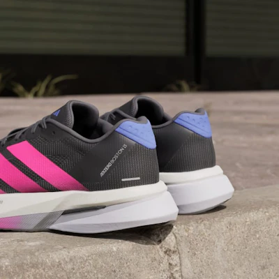 (Women) adidas Adizero Boston 13 Running Shoes Core Black/Lucid Pink/Cobalt Blue JP9247 2