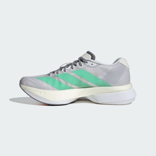 Details for (W) adidas Adizero Boston 13 Scarpe Running Grigio Chiaro/Menta/Corallo KH8867