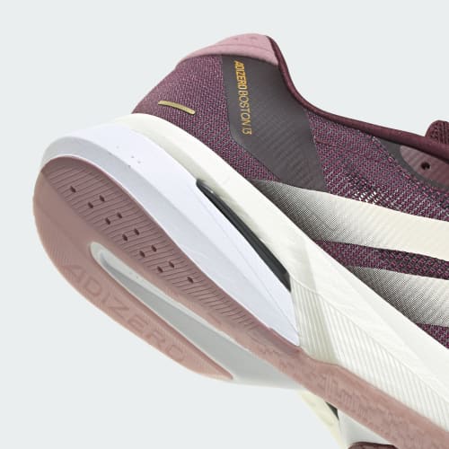 Sizing (W) adidas Adizero Boston 13 Scarpe Running Bordeaux/Bianco/Malva Magico KH8868
