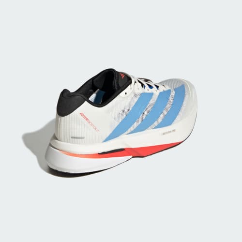 Purchase (Women) adidas Adizero Boston 13 Running Shoes Off White/Light Blue/Gold Metallic KK4991