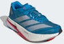 Purchase (Women) Adidas Adizero Boston 13 Running Shoes Solar Blue/Silver Metallic/Dark Solar Blue JR4867