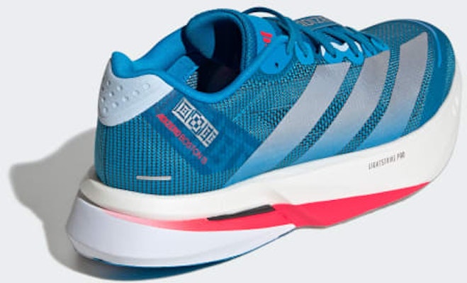 (Women) Adidas Adizero Boston 13 Running Shoes Solar Blue/Silver Metallic/Dark Solar Blue JR4867 Details for (Women) Adidas Adizero Boston 13 Running Shoes Solar Blue/Silver Metallic/Dark Solar Blue JR4867