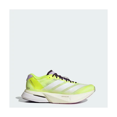 (W) Adidas Adizero Boston 13 Solar Yellow/Cloud White/Powder Plum
