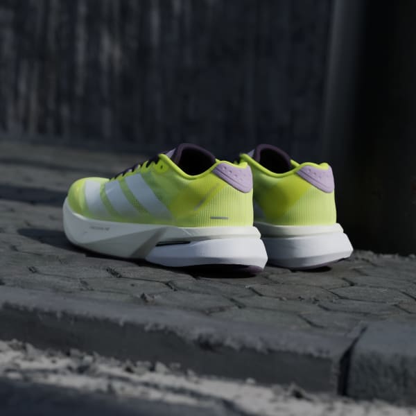 Sizing (W) Adidas Adizero Boston 13 Kuning Solar/Putih/Plum Muda JP9246