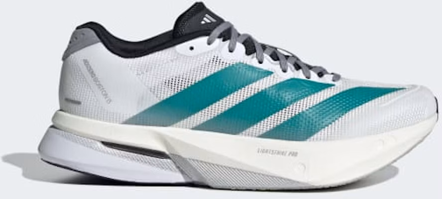 (Women) Adidas Adizero Boston 13 W Running Shoes Cloud White/Pure Teal/Grey JR4793 Buy (Women) Adidas Adizero Boston 13 W Running Shoes Cloud White/Pure Teal/Grey JR4793