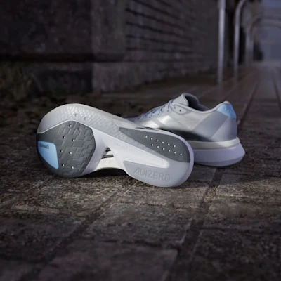 (W) 阿迪达斯 Adizero Boston 13 W 跑鞋 银色/金属银/萤光蓝 JS4949 Shop (W) 阿迪达斯 Adizero Boston 13 W 跑鞋 银色/金属银/萤光蓝 JS4949
