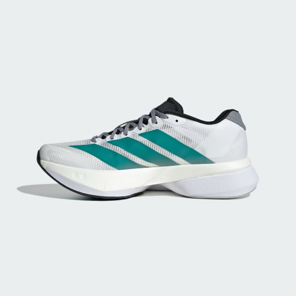 Sizing (W) Sepatu Lari Adidas Adizero Boston 13 W Putih/Teal/Grey JR4793