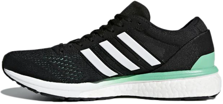 (W) adidas Adizero Boston 6 'Hitam Putih Hijau' BB6421 Buy (W) adidas Adizero Boston 6 'Hitam Putih Hijau' BB6421