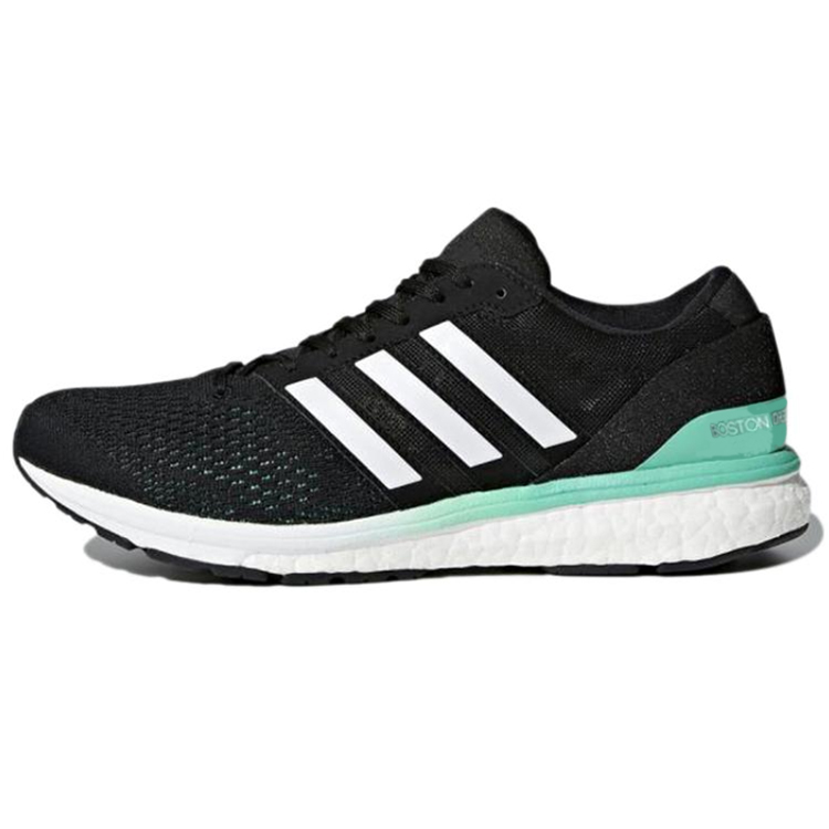 (Women) adidas Adizero Boston 6 'Black White Green' BB6421
