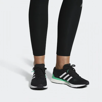 (W) adidas Adizero Boston 6 ''Schwarz Weiß Grün'' BB6421 Sizing (W) adidas Adizero Boston 6 ''Schwarz Weiß Grün'' BB6421