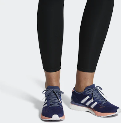 (W) adidas Adizero Boston 6 ''Blau Weiß'' BB6418 Details for (W) adidas Adizero Boston 6 ''Blau Weiß'' BB6418