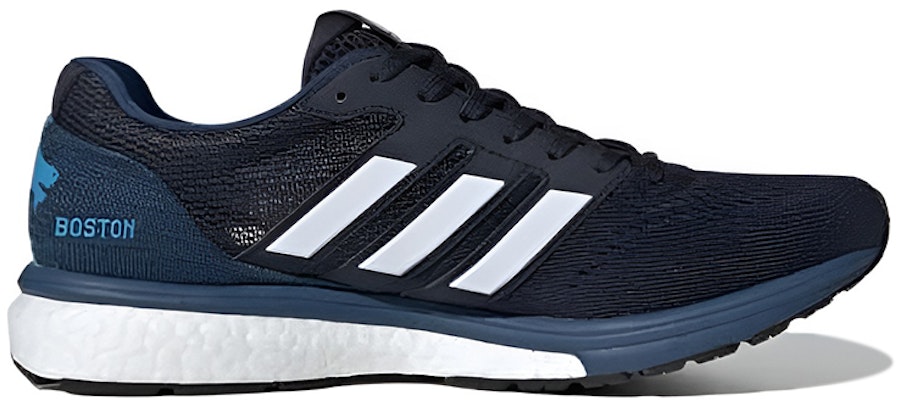 (Women) adidas Adizero Boston 7 'Black Blue' EF7633 Order (Women) adidas Adizero Boston 7 'Black Blue' EF7633